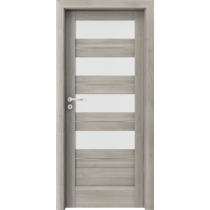 Porta Verte HOME C.4 intarzia Agát Strieborný 